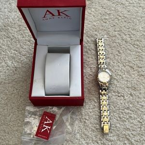 Two-tone band Anne Klein watch